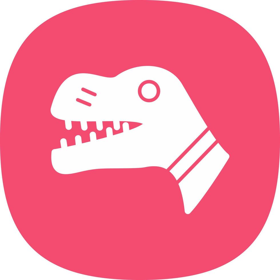 Dinosaur Vector Icon Design