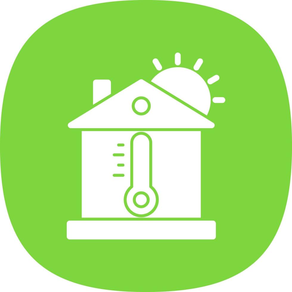 Greenhouse Effect Vector Icon Design