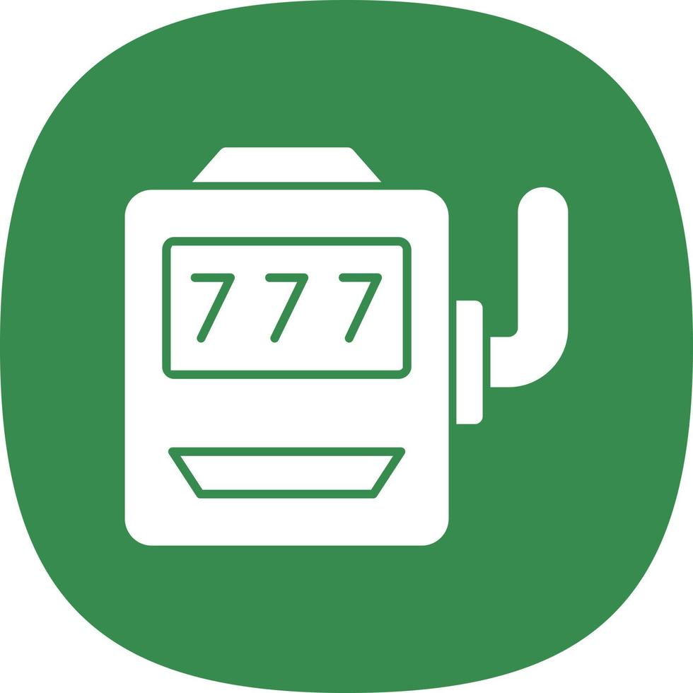 Slot Machine Vector Icon Design