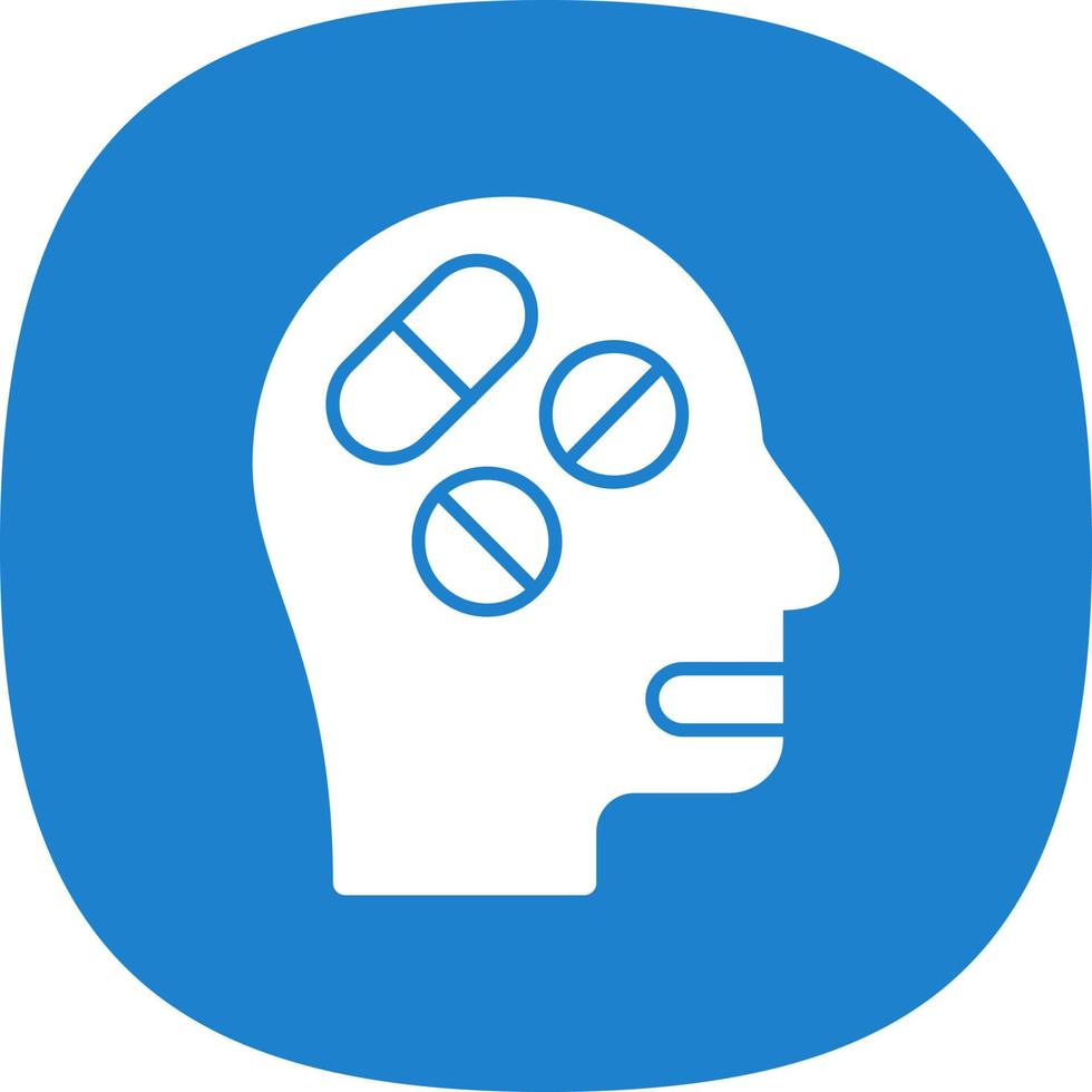 Drug Addict Vector Icon Design