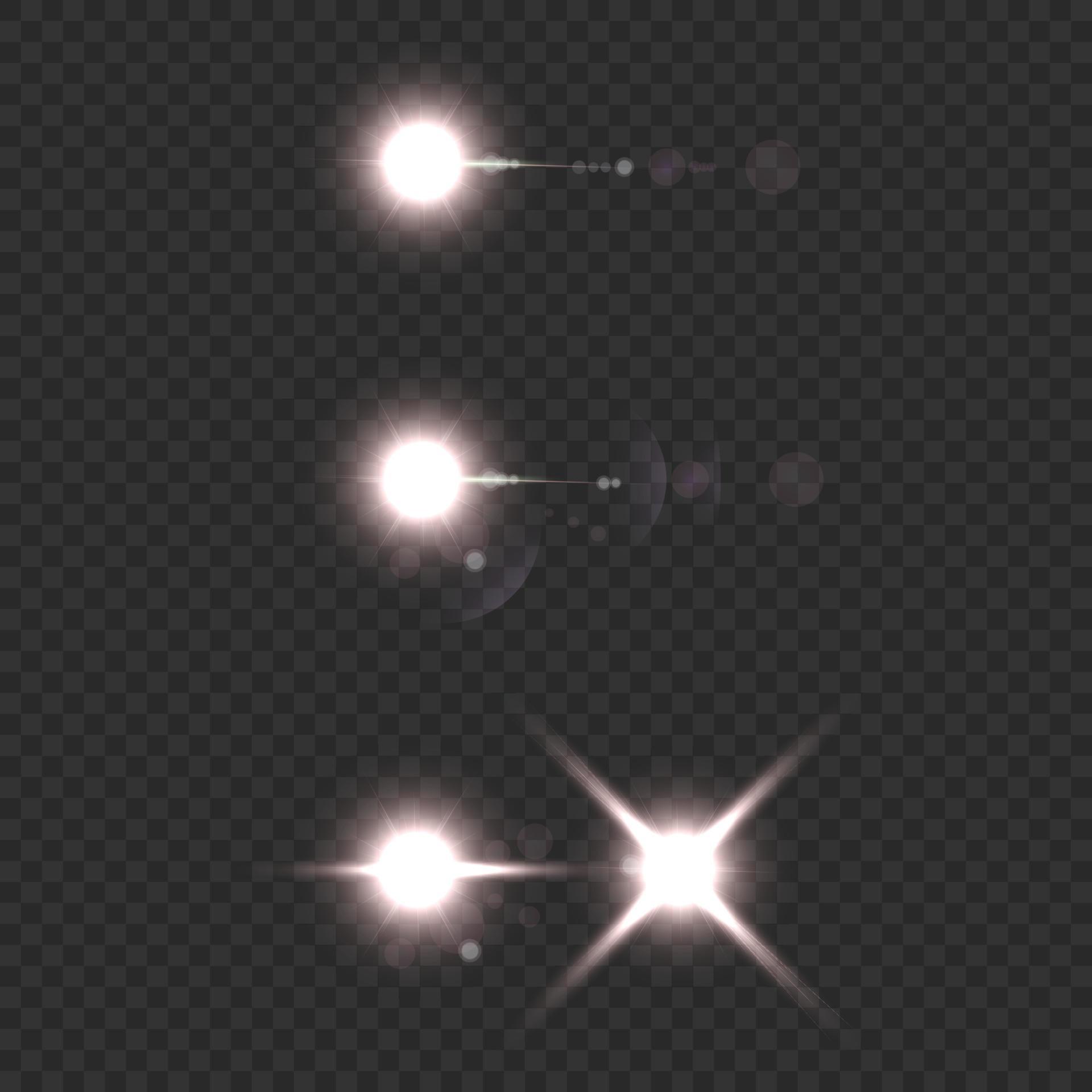 Light Lense Light Effect Graphic Set 16940953 Vector Art at Vecteezy
