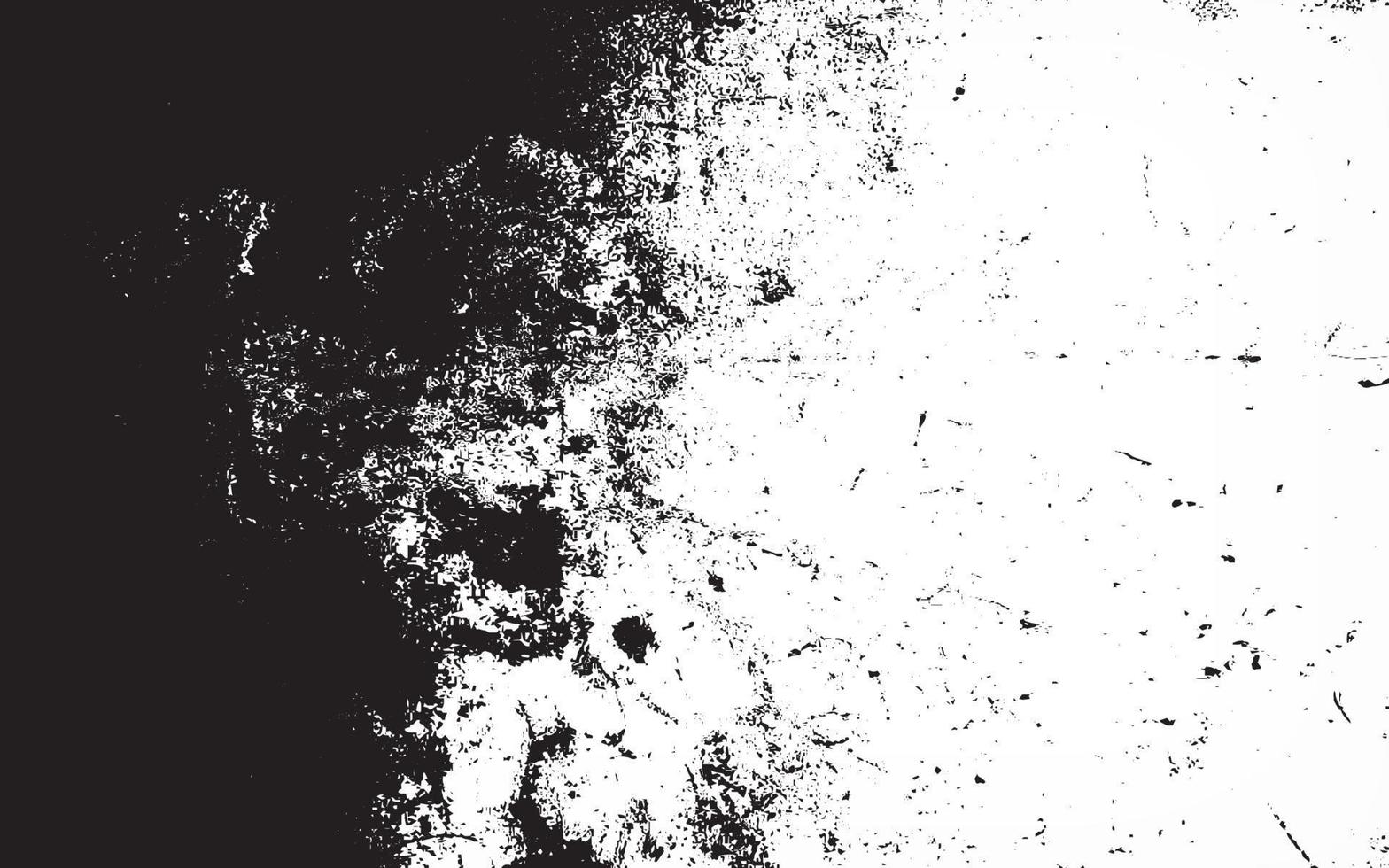 efecto de textura grunge. superposición desgastada con textura áspera. monocromo vintage abstracto. negro aislado sobre fondo blanco. concepto de estilo de medio tono de elemento de diseño gráfico para pancarta, volante, afiche, etc. vector