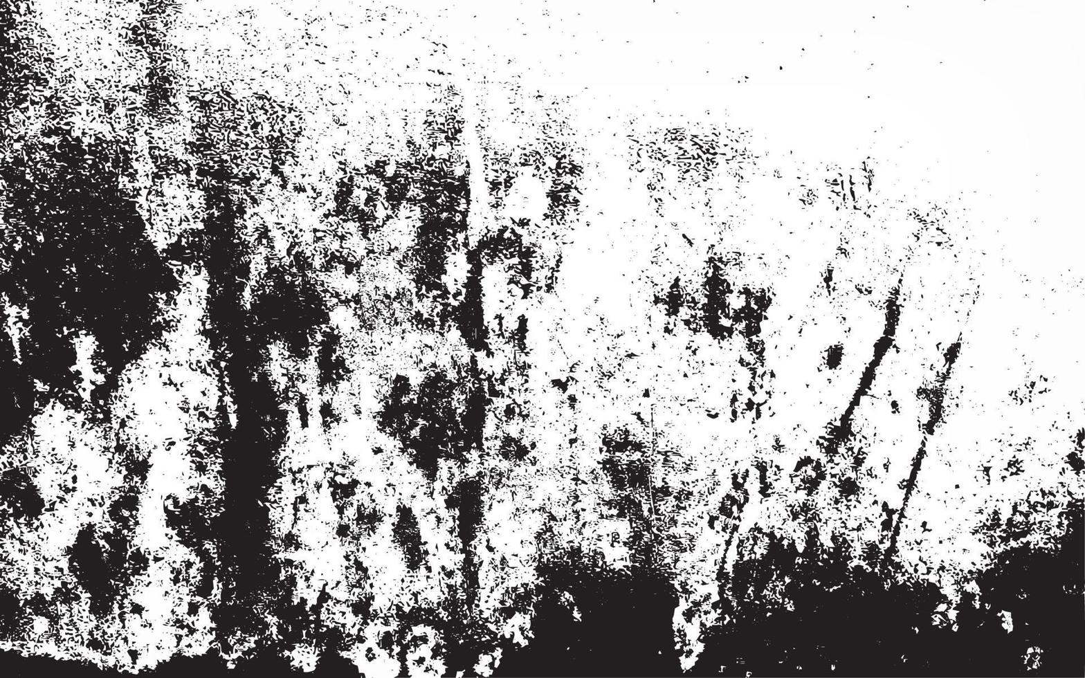 efecto de textura grunge. superposición desgastada con textura áspera. monocromo vintage abstracto. negro aislado sobre fondo blanco. concepto de estilo de medio tono de elemento de diseño gráfico para pancarta, volante, afiche, etc. vector