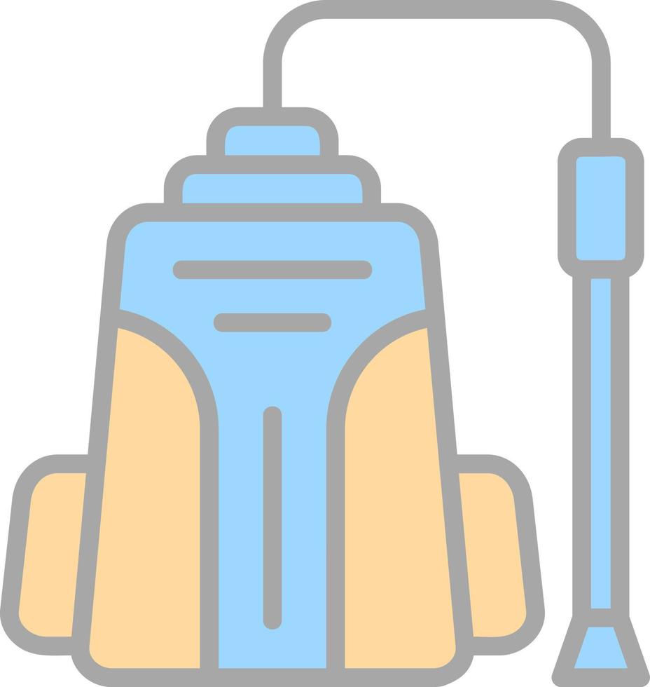 Pressure Washer Vector Icon Design