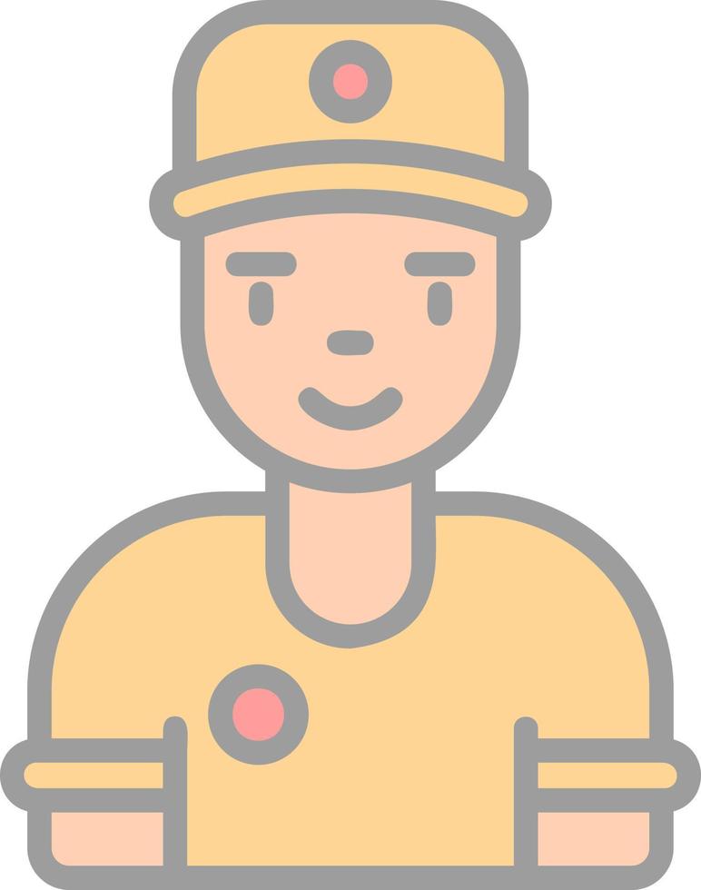 Employee Vector Icon Design