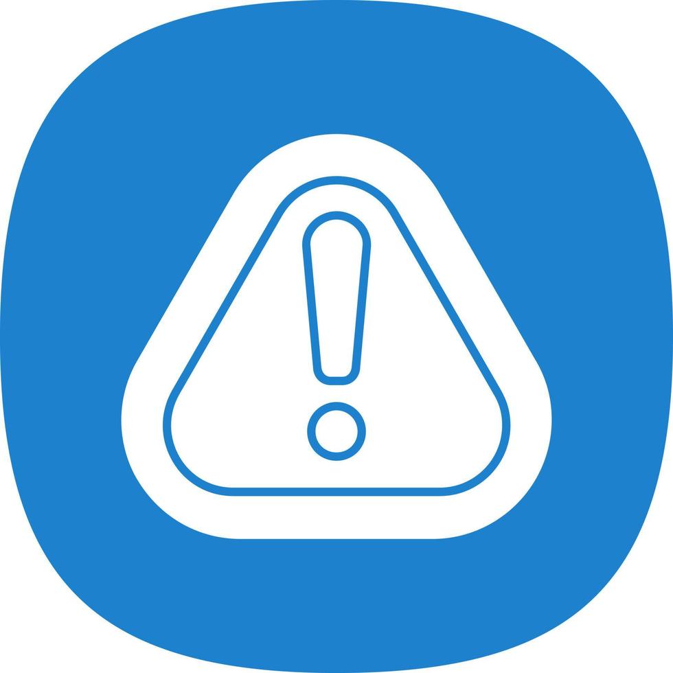 Warning Vector Icon Design