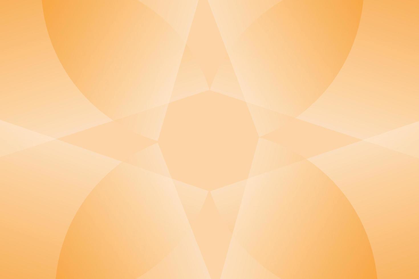 elegant orange abstract background with light vector