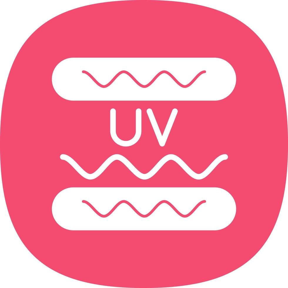 diseño de icono de vector ultravioleta