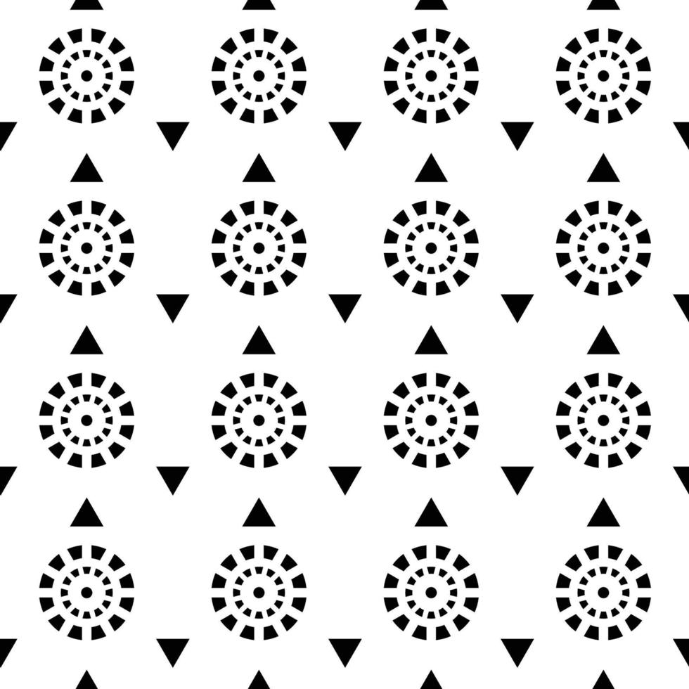 Pattern of Small Motifs all over design. Print block for fabric.eps vector