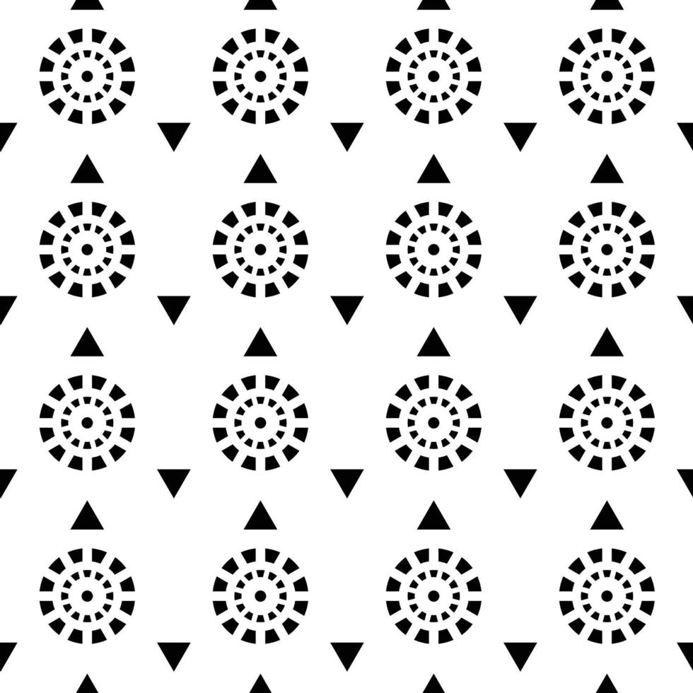 estampado de pequeños motivos por todo el diseño. bloque de impresión para fabric.eps vector