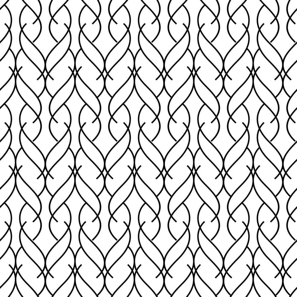 Background Vector art Seamless monochrome design Lines pattern for textiles