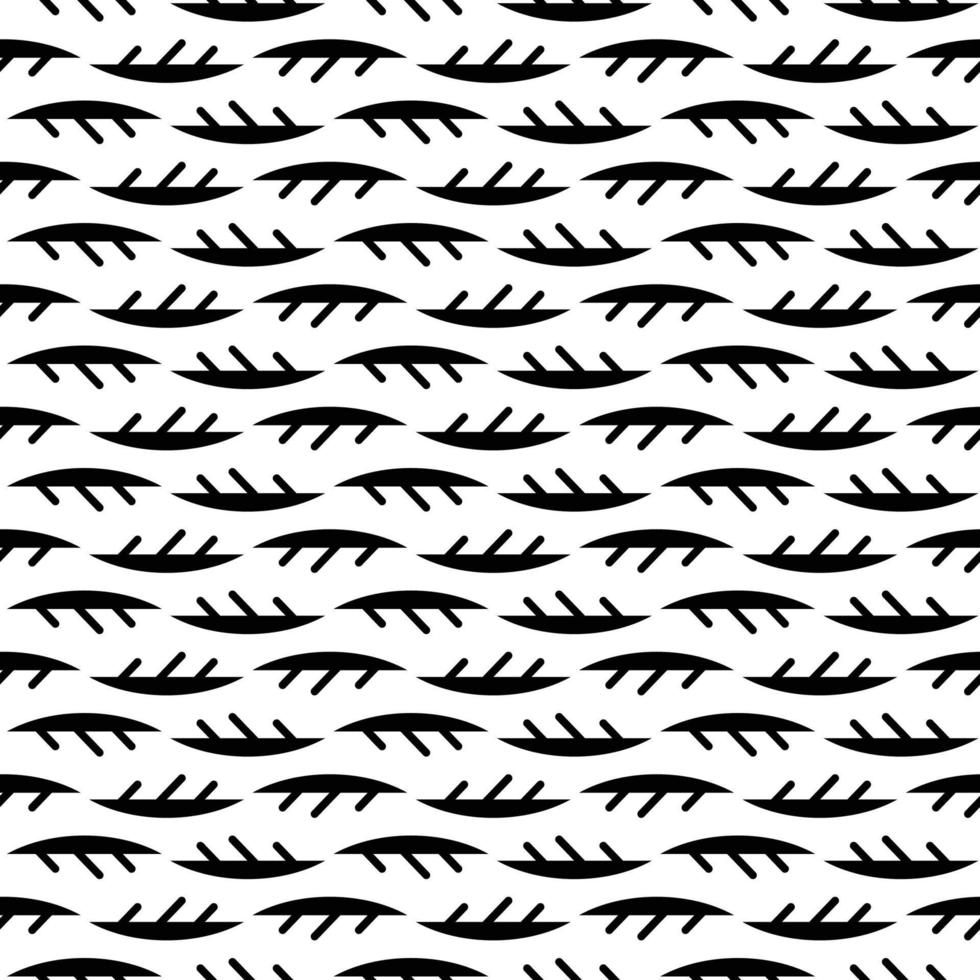 Hand drawn seamless pattern Vector illustration Natural texture for textile print, web, fabric, brazier