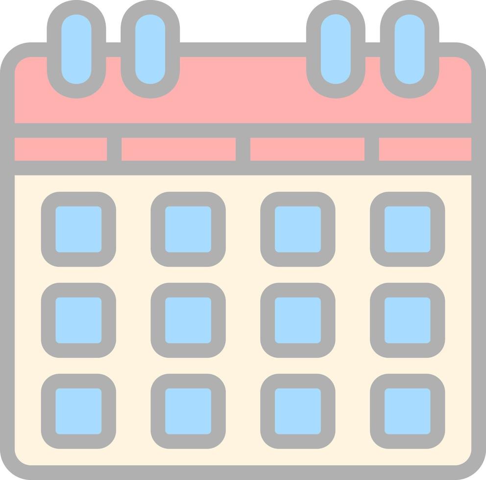 Calendar Vector Icon Design
