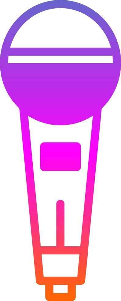 Mike Vector Icon Design