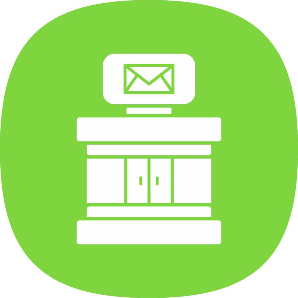 Post Office Vector Icon Design