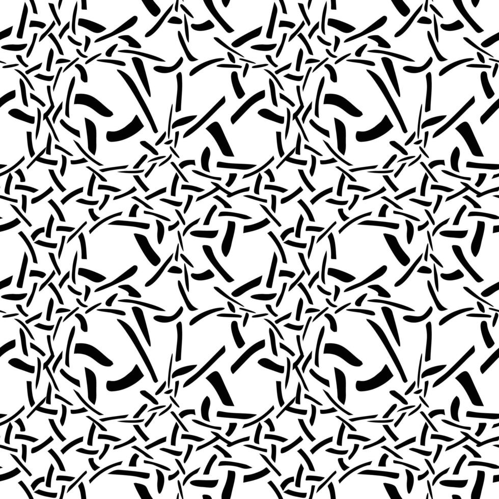 Abstract hand-drawn Seamless pattern for wallpaper, textile print vector
