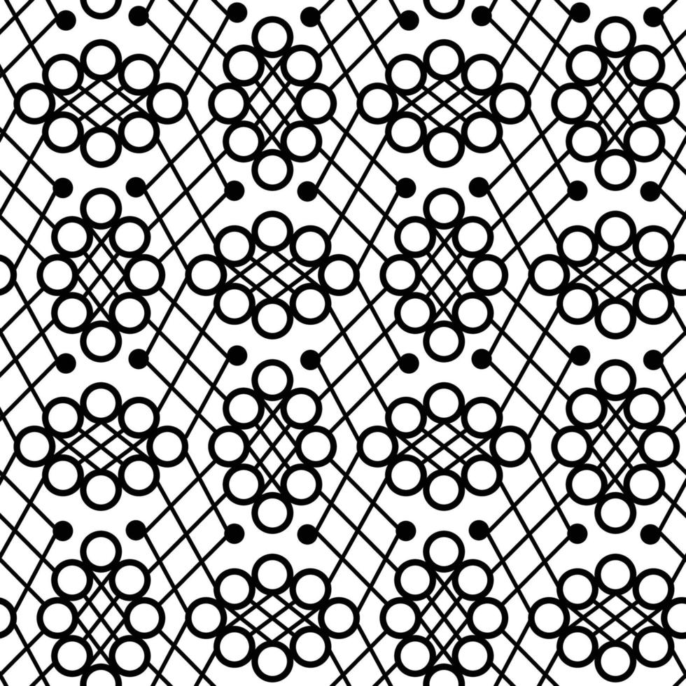 textura de fondo sin costuras patrón monocromo arte vectorial para impresión de tela textil vector