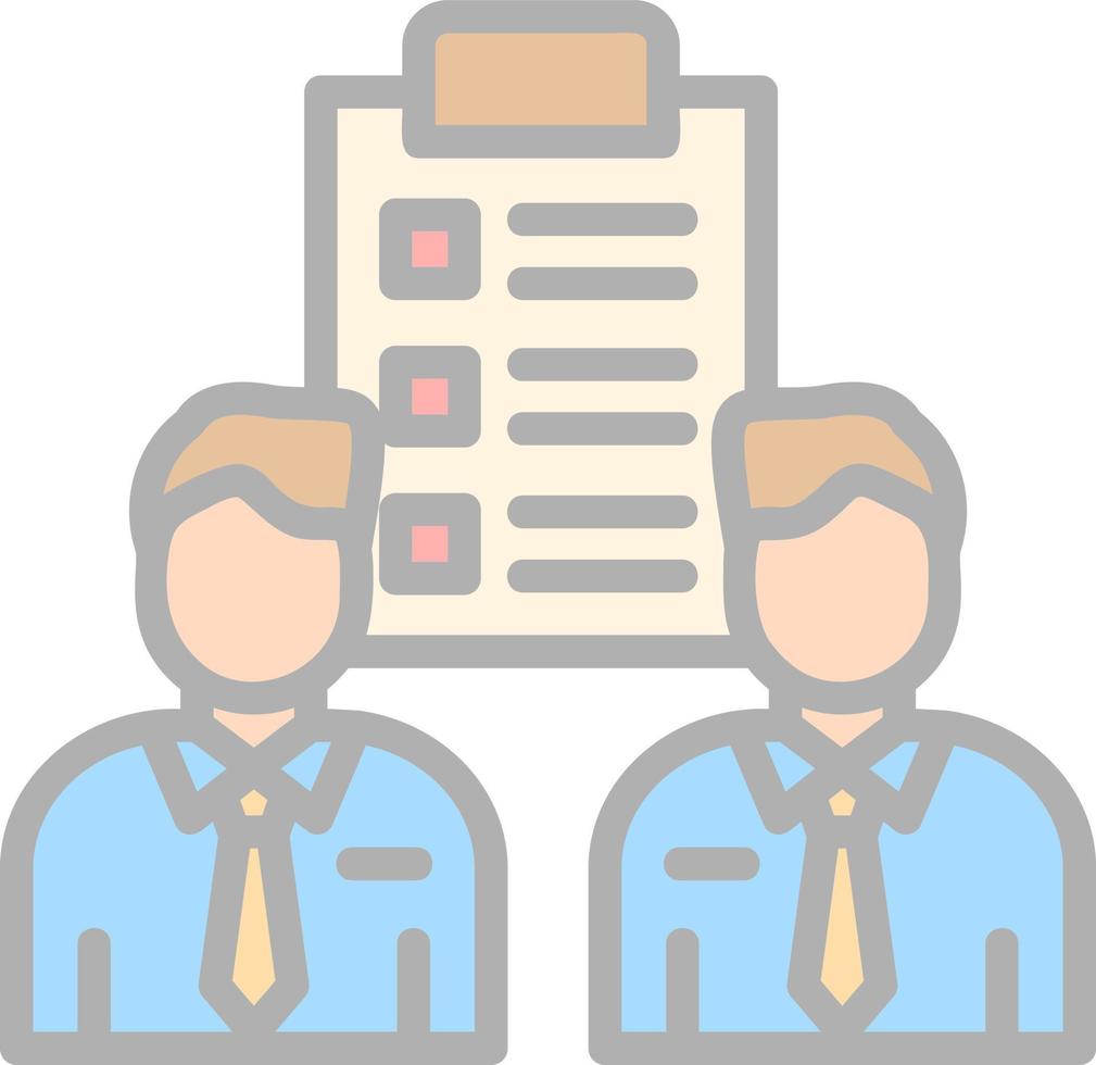 Inspection Team Vector Icon Design