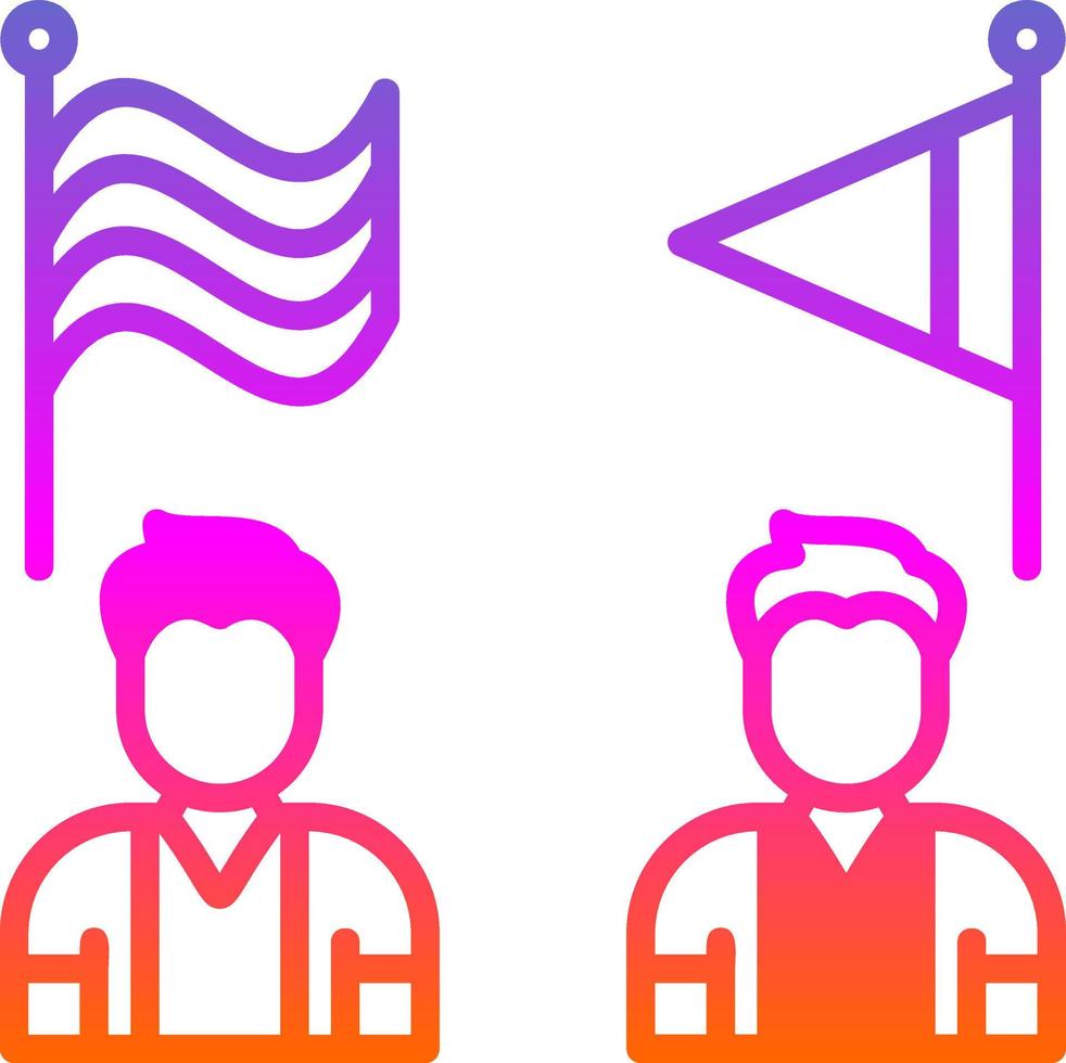 Political Party Vector Icon Design