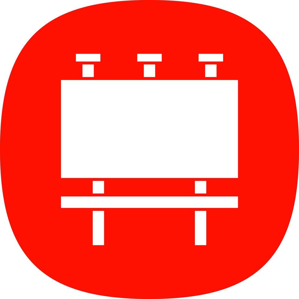 Billboard Vector Icon Design
