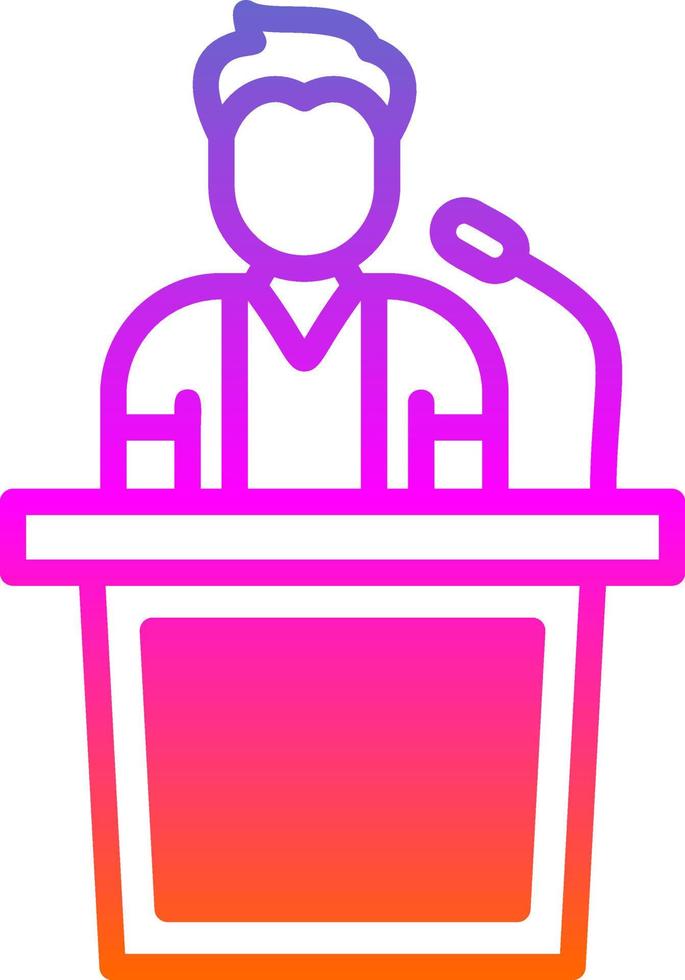 Speech Vector Icon Design