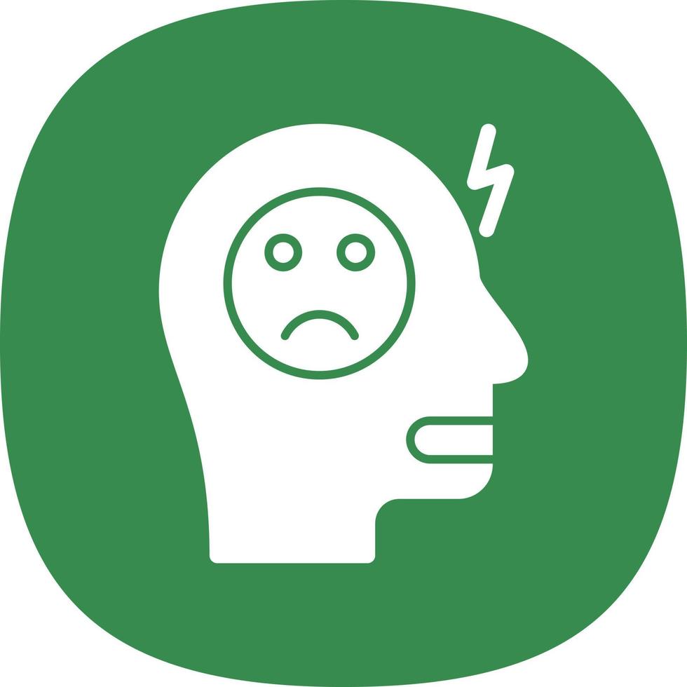 Depression Vector Icon Design