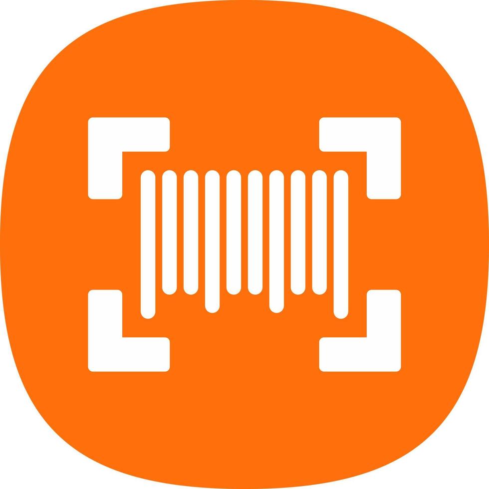 Barcode Scan Vector Icon Design