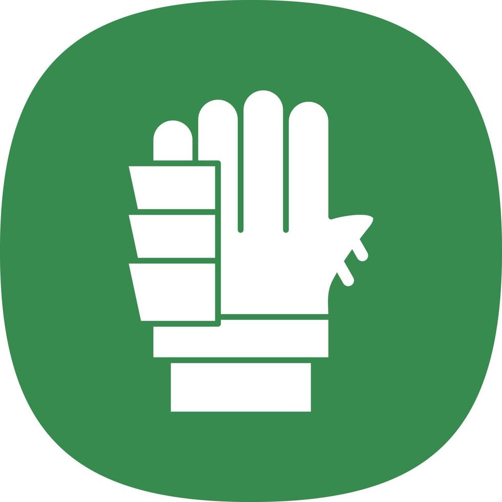 Gloves Vector Icon Design