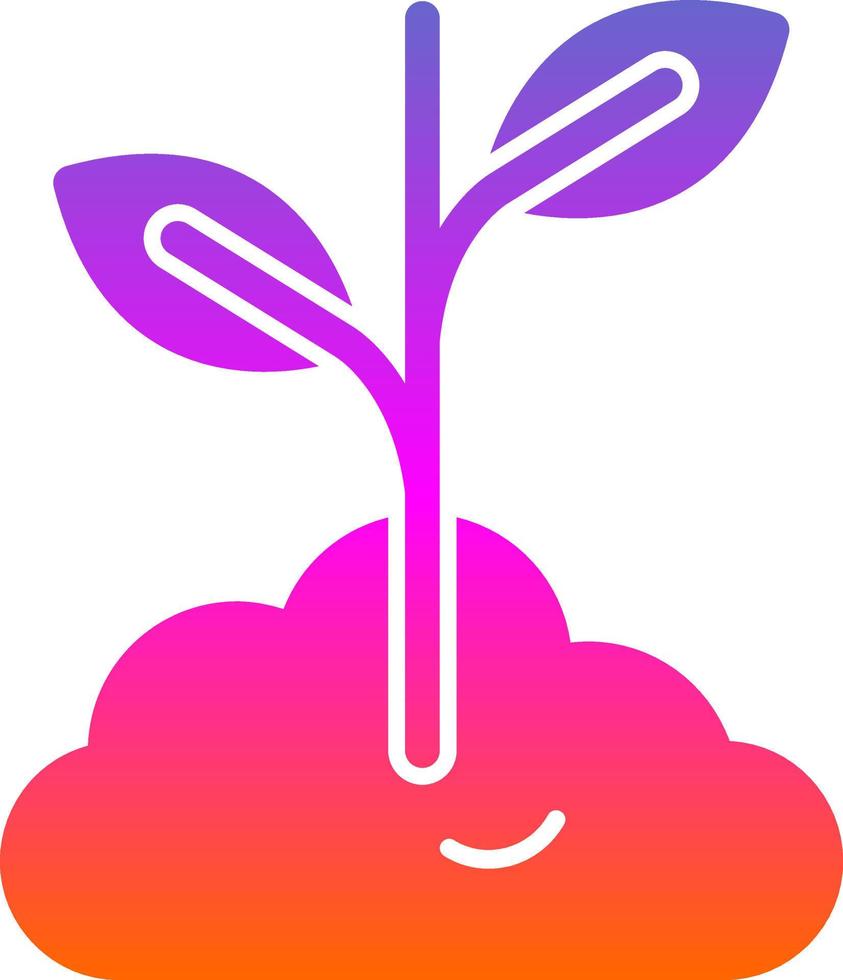 Sprout Vector Icon Design