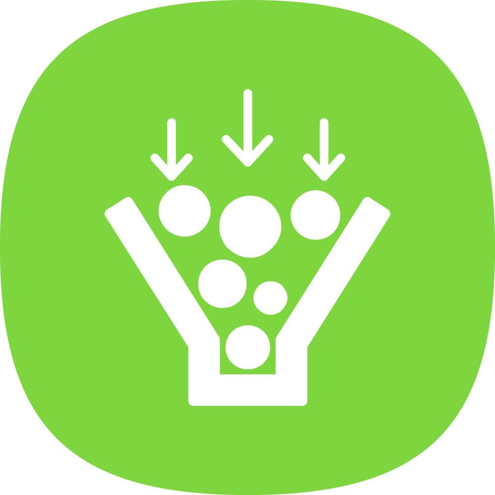 Bottleneck Vector Icon Design