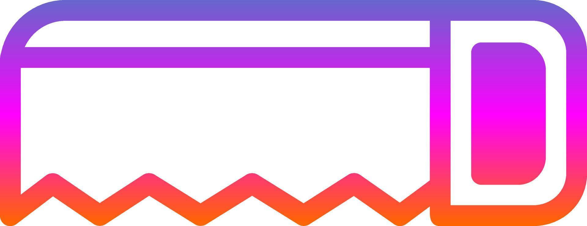 Sawing Vector Icon Design
