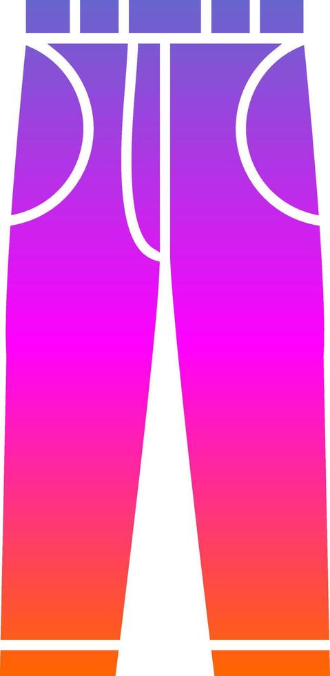 Pants Vector Icon Design