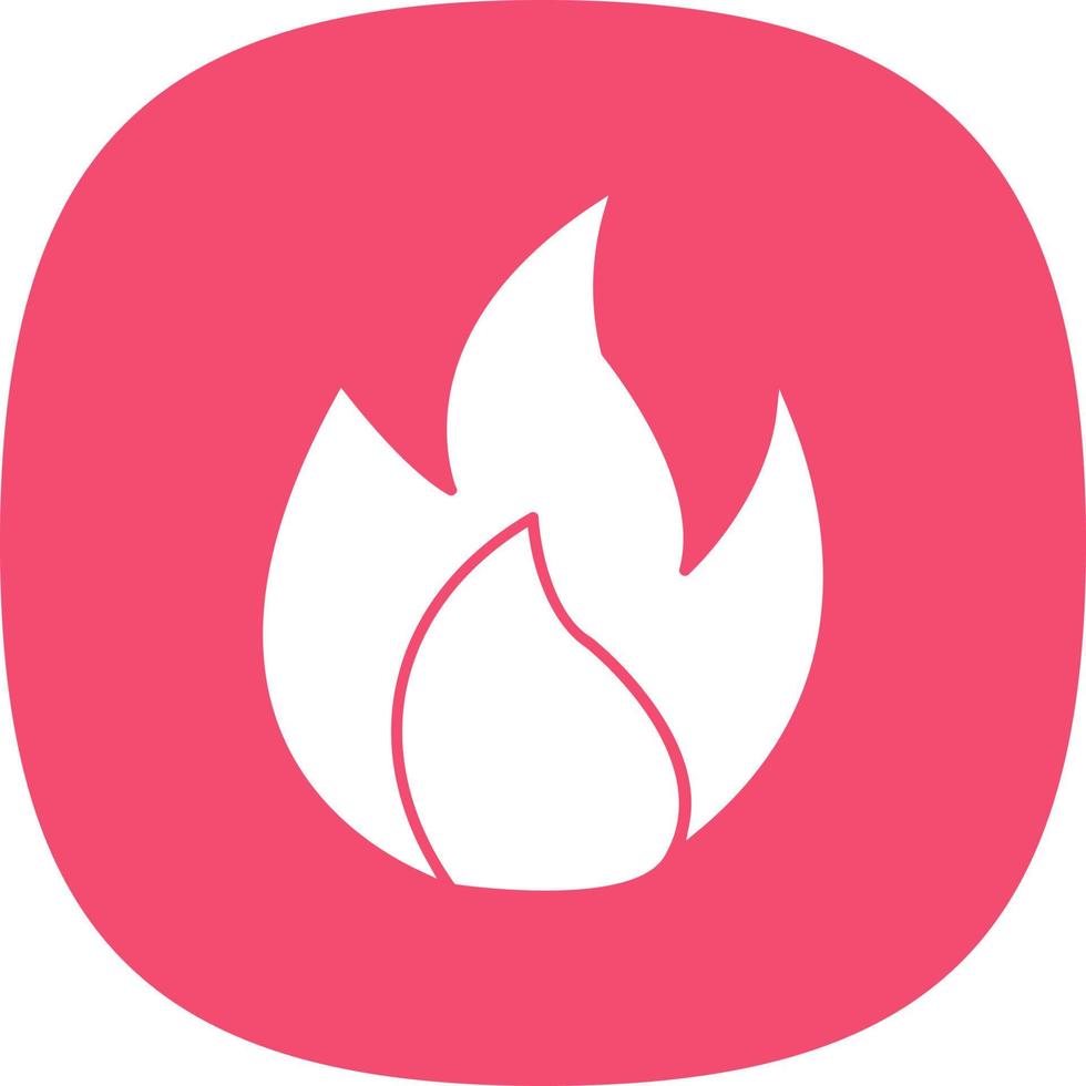 Flame Vector Icon Design