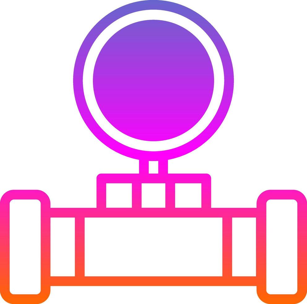 Water Meter Vector Icon Design