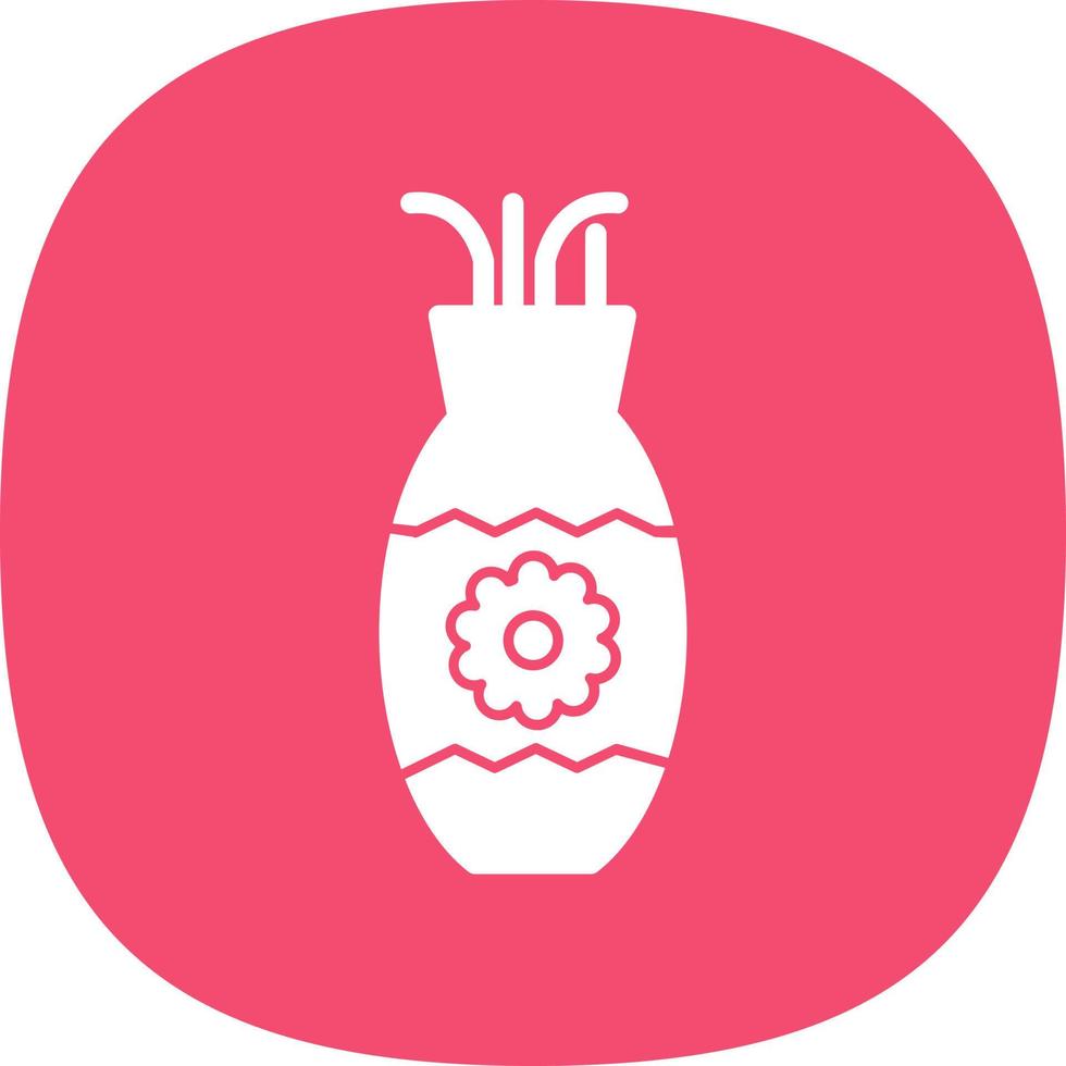 Vase Vector Icon Design