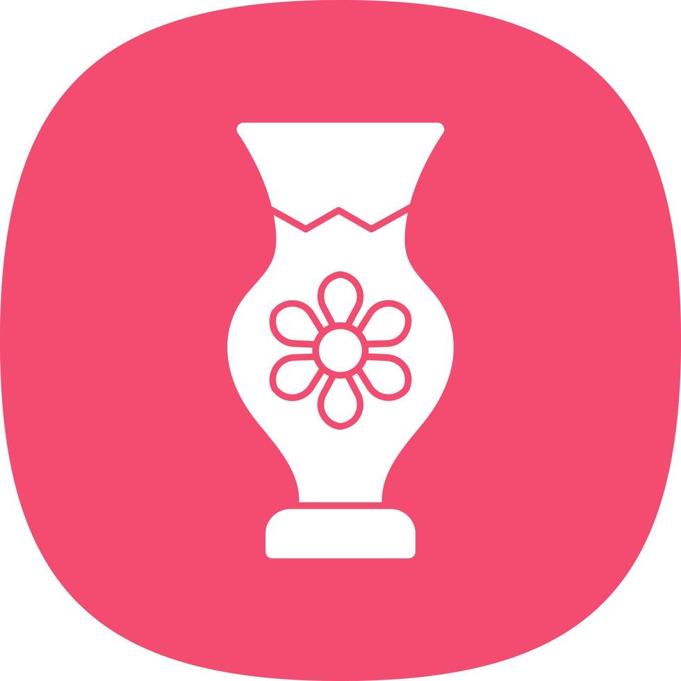 Vase Vector Icon Design