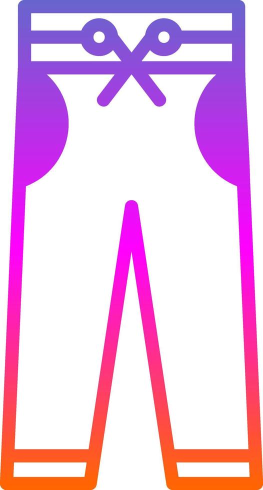 Trousers Vector Icon Design