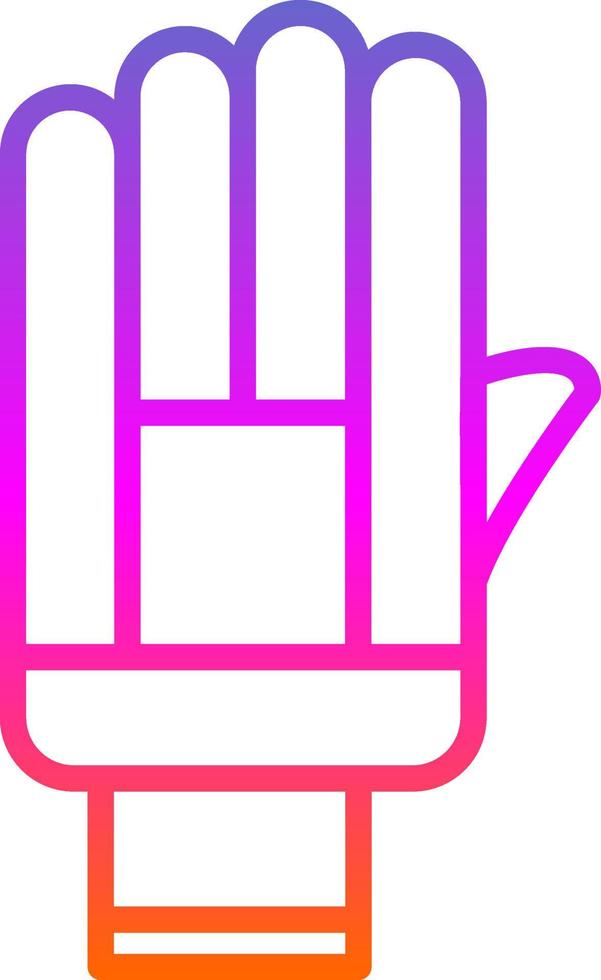 Glove Vector Icon Design