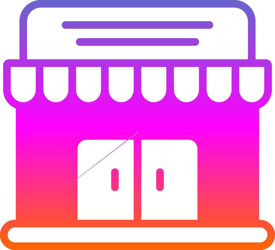Store Vector Icon Design
