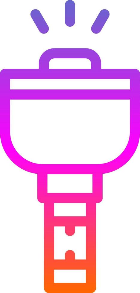 Torch Vector Icon Design