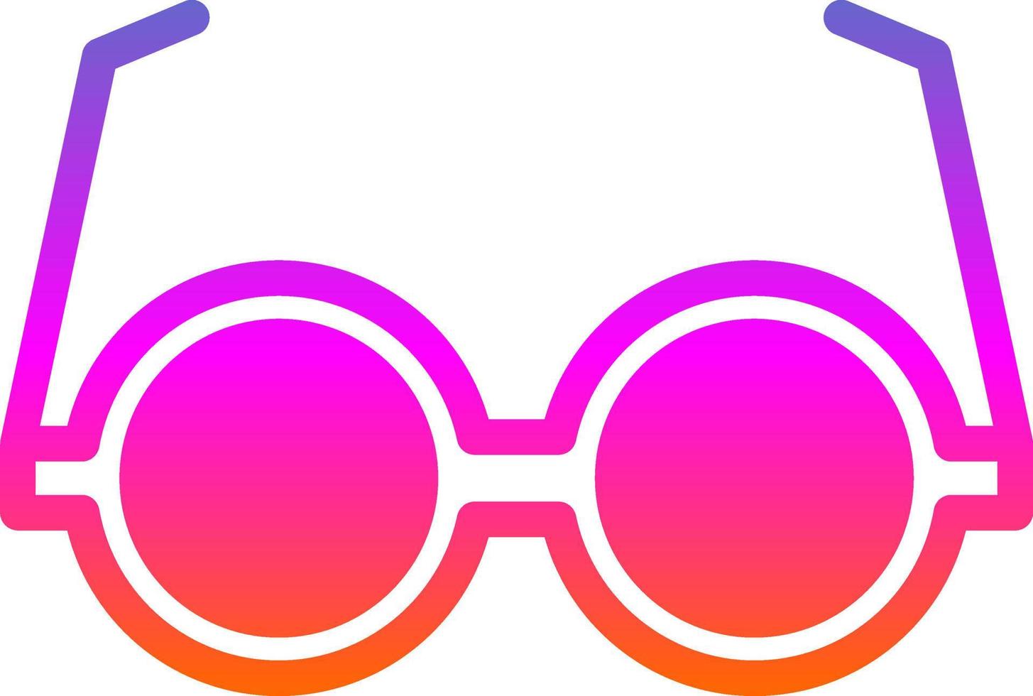Glasses Vector Icon Design