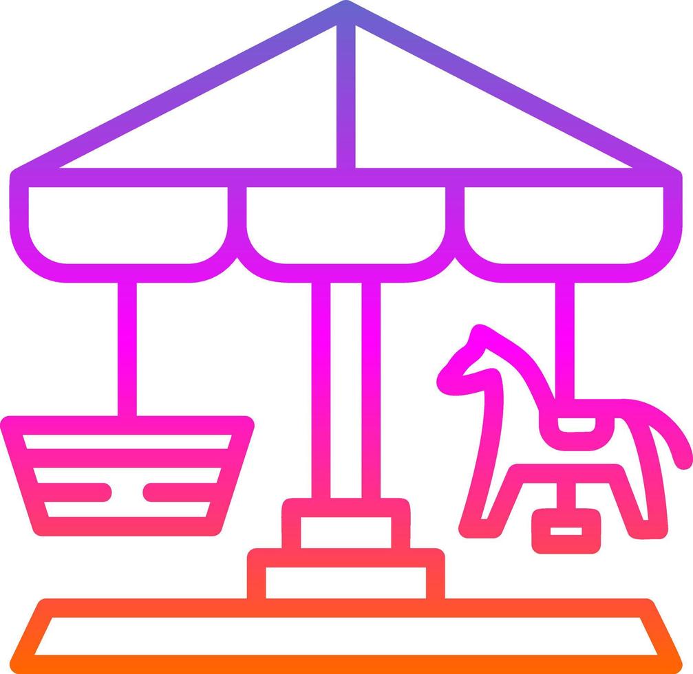 Carousel Vector Icon Design