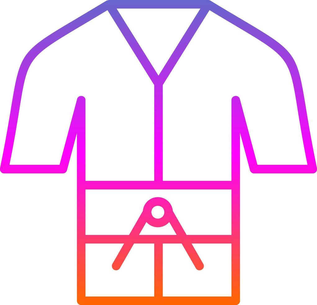 Kimono Vector Icon Design