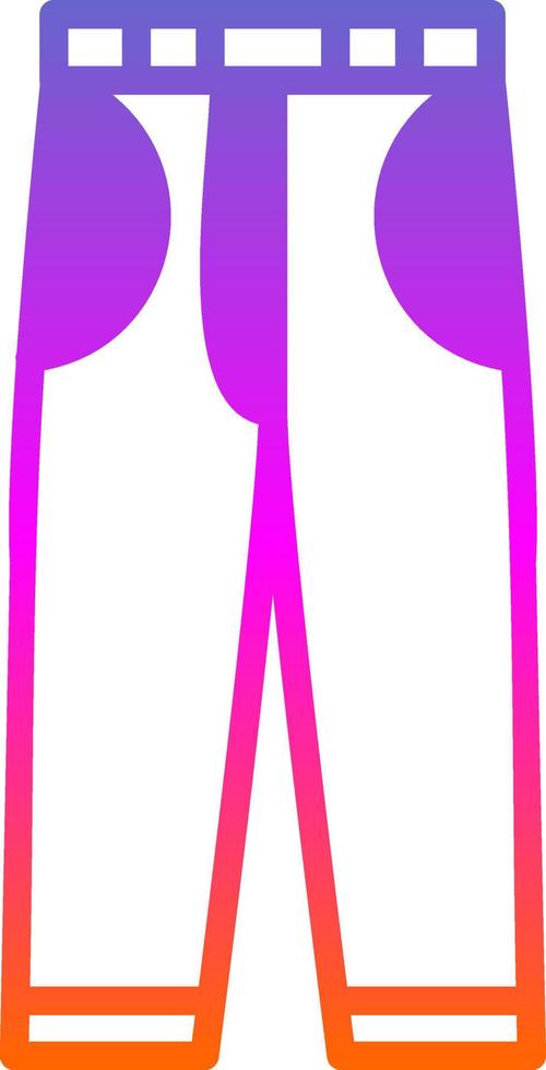 Pants Vector Icon Design