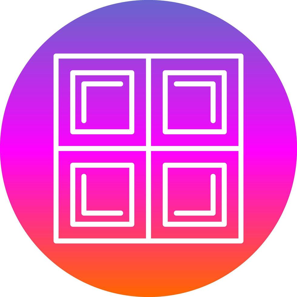 Blocks Vector Icon Design