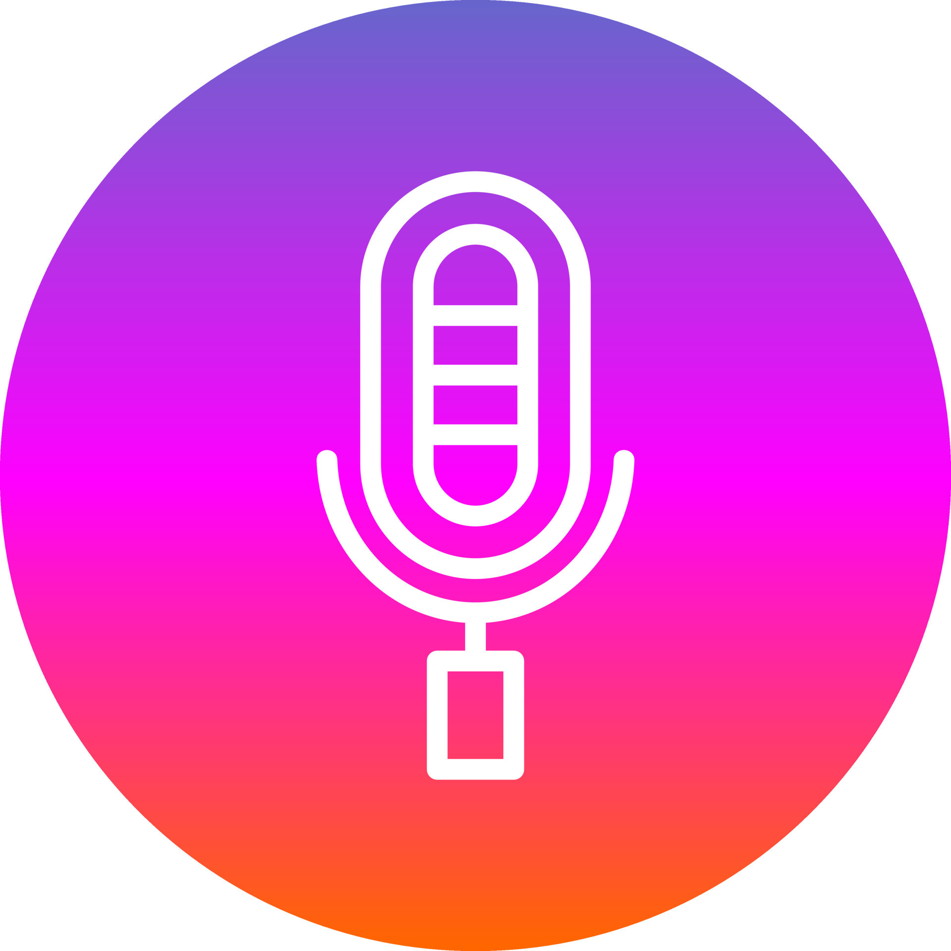 Voice Recorder Vector Icon Design 16942562 Vector Art at Vecteezy