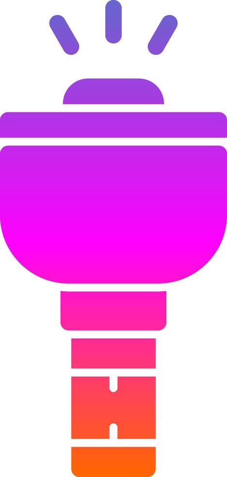 Torch Vector Icon Design