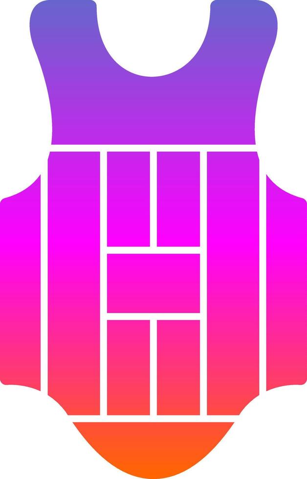 Chest Protection Vector Icon Design