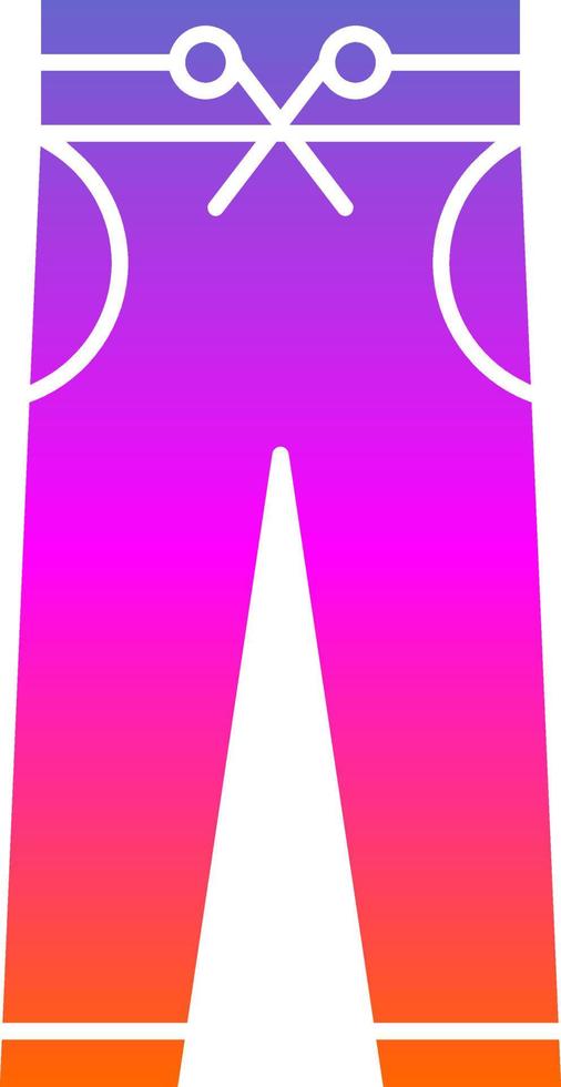 Trousers Vector Icon Design