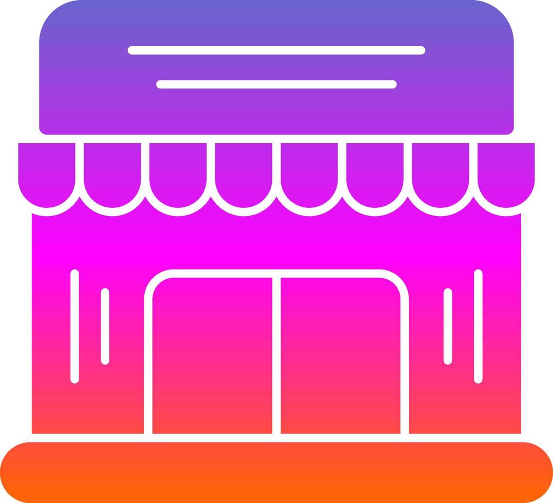 diseño de icono de vector de tienda